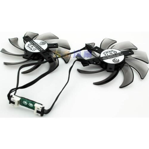 Original for GEFORCE GTX1060/1070 Graphics card cooling fan PLD09210S12HH 12V 0.4A GA91S2U