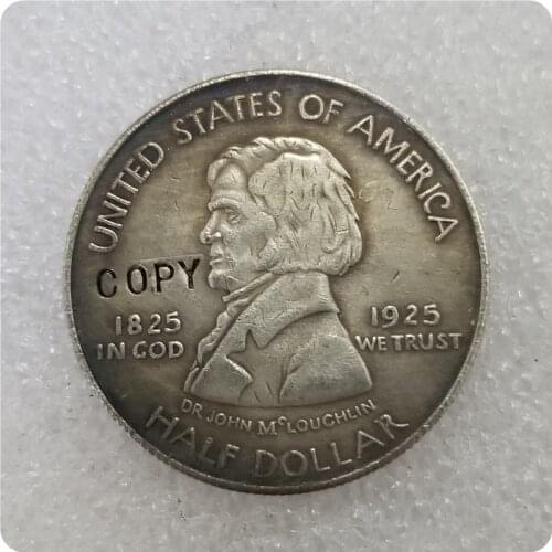 1925 Fort Vancouver Commemorative Half Dollar COPY commemorative coins-replica coins medal coins collectibles
