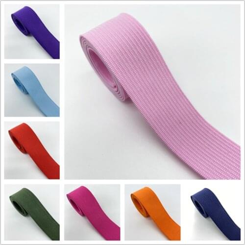 2yards/Lot 20mm High Elastic Sewing Elastic Band For Fiat Rubber Band Waist Band Stretch Rope Elastic Ribbon