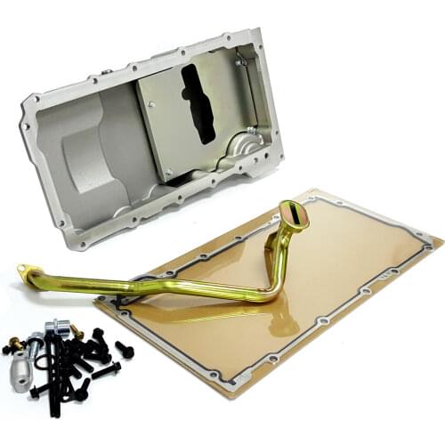 302-3 LS Engine Swap Aluminum Retro-fit Oil Pan For Chevy Camaro Firebird Mustang 4.8L 5.3L 6.0L 6.2L