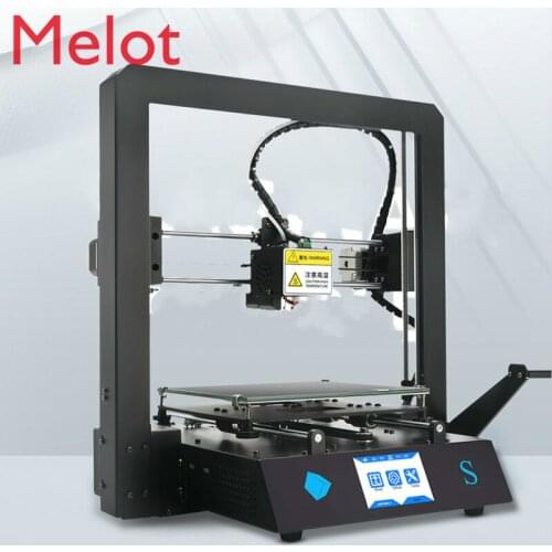 High-End Cube 3D Printer Student Household Childrens Desktop Mini 3D Printer DIY Kit Delta Three-Dimensional Industrial Toys