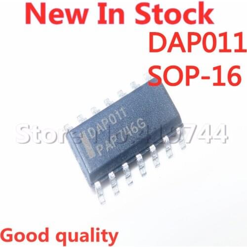 5PCS/LOT DAP011 DAP011DR2G DAP011G SOP-16 LCD power management chip In Stock NEW original IC