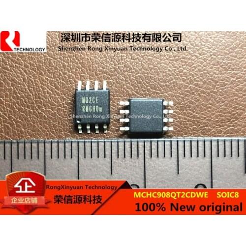 5 pcs MCHC908QT2CDWE MCHC908QT2CDWER MCHC908 MQ2CE MCU 8-bit HC08 CISC 1.5KB Flash 3.3V/5V 8-Pin SOIC EIAJ 100% New Original