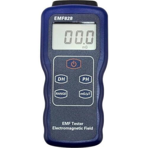 EMF828 EMF Tester Low Frequency Electromagnetic Filed Intensity Meter For Power Wire Computer Monitor TV Radiate Waves