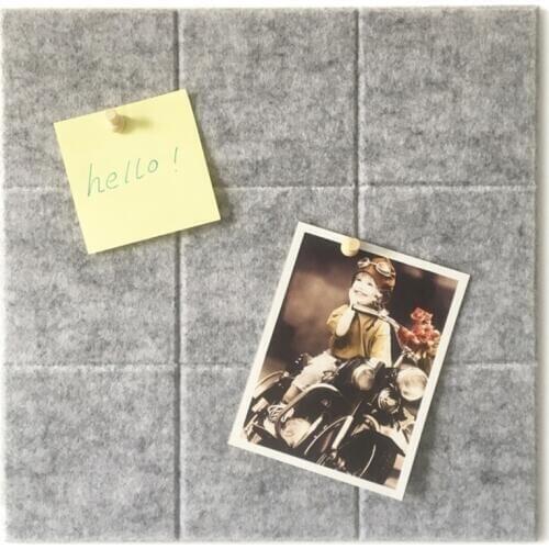 DIY Decoration Craft Felt Background Board DIY Puzzle Photo Wall nylon clasp stickers Household Message Board