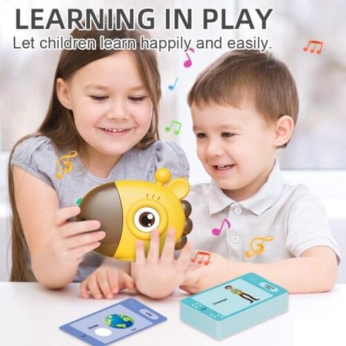 Flashcards Early Educational English Cards Readers Baby Toys Learning Language Child English Alphabet Cards Reading Books Gift