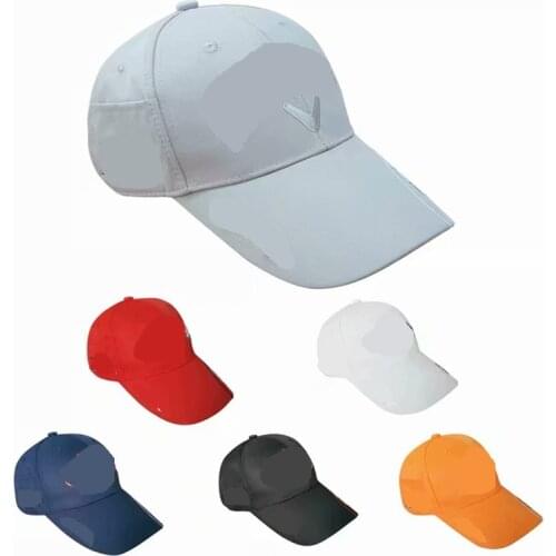 Golf Hat Mens Classic Sport Baseball Cap Sun Protection Adjustable With 3D Embroidery Fastest Shipping