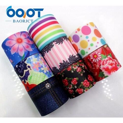 1711142,38MM cartoon Printed grosgrain ribbon,DIY handmade jewelry accessories, wedding birthday party gift packaging materials