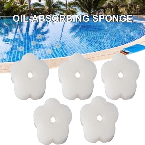 Oil Absorbing Sponge Hot Tub Scum Sponge Pool Oil Absorb Sponge Swimming Pool Absorb Sludge Dirt Slimes Grimes Oil For Pool