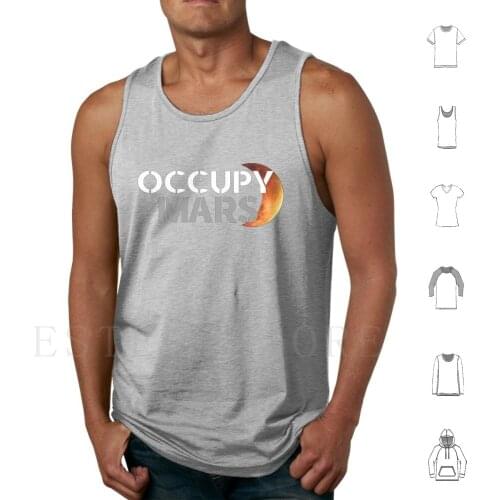 O Tank Tops Vest Elon Musk Elon Musk Occupy Occupy Space Tesla Occupy
