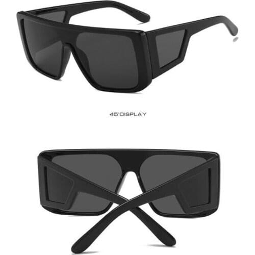 Mens and womens brand sunglasses Black quality glasses Conjoined sunglasses UV400 outdoor leisure sunglasses