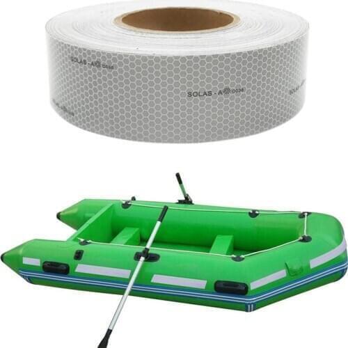 Self-Adhesive Solas Grade Marine Reflective Tape for Life-Saving Products Traffic Safety