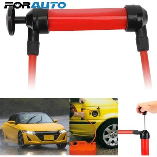 Siphon Sucker Transfer Vacuum Hand Pumps For Pumping Fuel Gas Liquid Water Car-styling Manual Oil Pump Car Hose