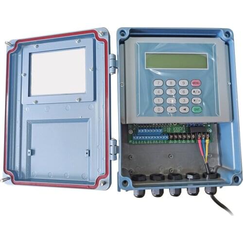 Ultrasonic Water Flow Meter TDS-100F1 with M2 Transducer DN50-700mm or TS-2 Sendor DN15-100mm Wall-Mount the Clip-on Flowmeter