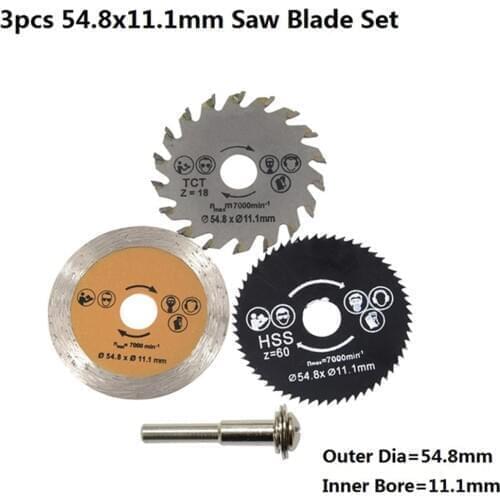 Out diameter 54.8mm high quality mini circular saw blade wood cutting blade