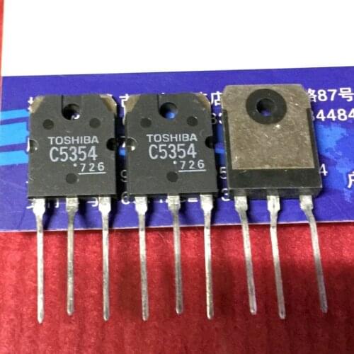 10Pcs 2SC5354 C5354 or 2SC5352 or 2SC5351 TO-3P 10A 900V Silicon NPN Power Transistor