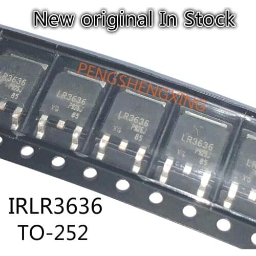 10PCS/LOT New original IRLR3636 LR3636 99A 60V TO252 n-channel MOS field effect tube