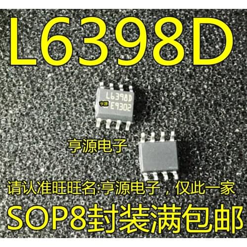 100% New&original L6398D L6398DTR SOP8