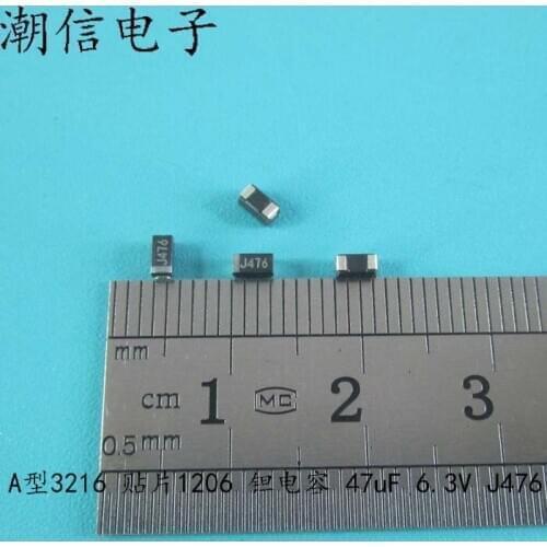10cps 3216 1206 47uF 6.3V 476J