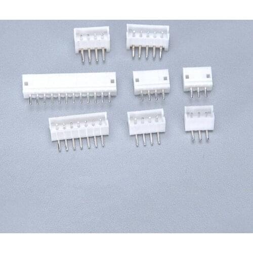2000PCS/1LOT ZH1.5 1.5mm connectors female socket Straight/Curved needle 2P 3P 4P 5P 6P 7P 8P 9P 10PIN