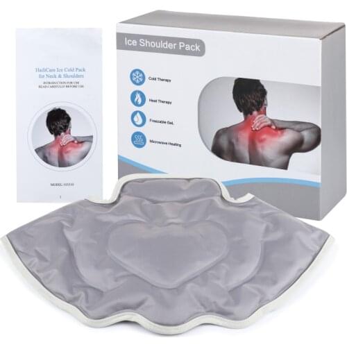 3 in 1 Hot Cold Therapy Pack Brace for Neck Shoulder Back Reusable Tight Muscles Joints Pain Relax Medical Grade Premium Backing