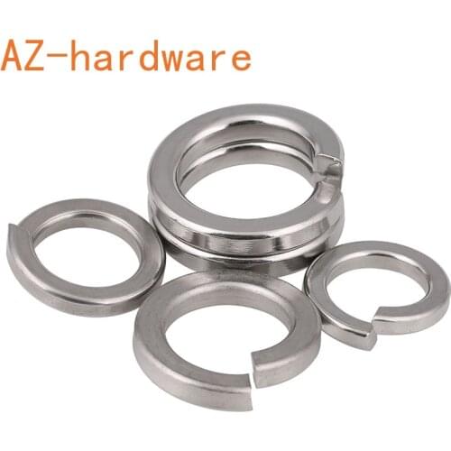 304 Stainless Steel Spring Washer Heavy Duty Spring Washer M6-M20 20PCS