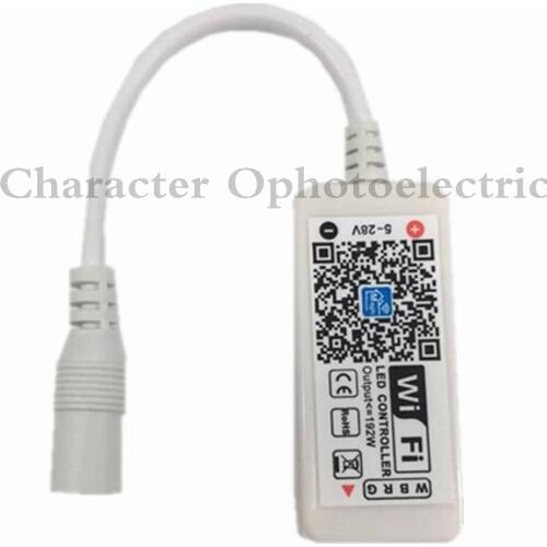 5PCS Wifi LED RGB Controler DC12V MIni Wifi RGB / RGBW LED Controller for RGB / RGBW LED Strip