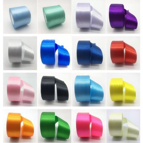 5Yards/lot (75mm Wide) Silk Satin Ribbon Polyester Ribbon For Wedding Party Christmas Decoration Handmade Webbing DIY Box Pack
