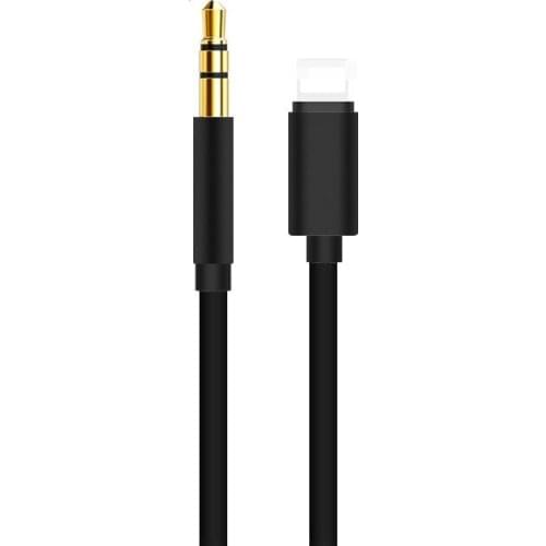 Car Audio Cable Lightning To 3.5mm Jack Aux Audio Headphone Cable Car Converter for 7 8plus11Pro XS Max Car Aux Cable