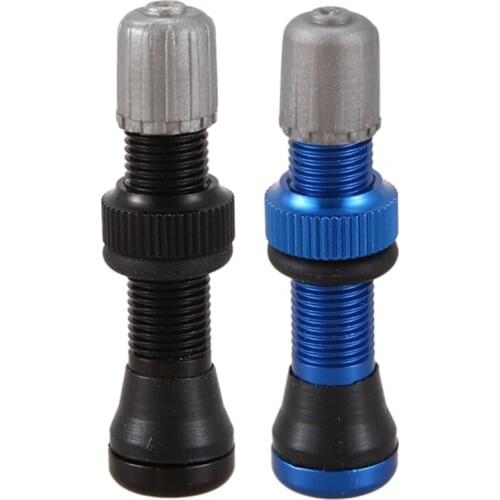 Tubeless Valve Bicycle Valve for Road MTB Bicycle Tubeless Tires Brass Core Alloy Stem Tubeless Sealant Compatible