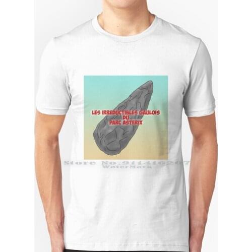 The Irreducible Gauls Of Parc Astérix T Shirt 100% Pure Cotton Asterix Park