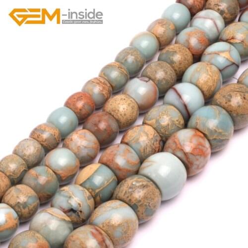 Natural Shoushan Stone Spacer Beads Natural Stone Beads Loose Beads For DIY Jewelry Making Strand 15" Gem-inside! Free Shipping
