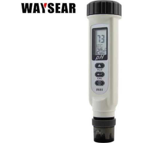 AZ8685 Digital PH Meter water quality tester ph Pen test protable PH tester soil ph meter High Accuracy: 0.2ph Water Fish Tank