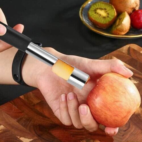 Fruit for Apple Corer Pitter Pear Bell Twist Fruit Core Seed Remover pepper Kitchen Tool Gadget Stoner Easy Remove Pit