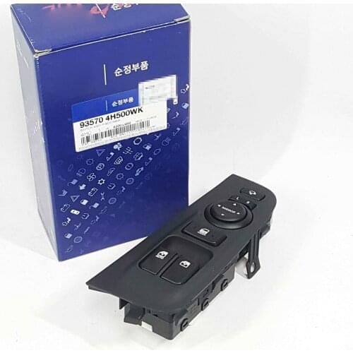935704H500WK Power Window Main Switch For Hyundai H1 Starex 2007-2015 93570 4H500WK 93570-4H500WK