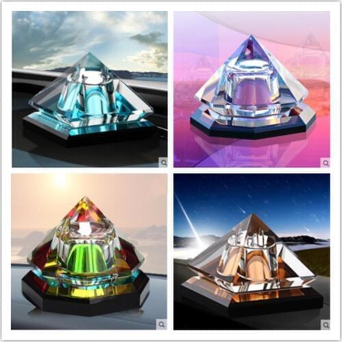 Crystal Pyramid, Creative Architectural Model Crafts, Tourist Souvenirs, Birthday Gifts