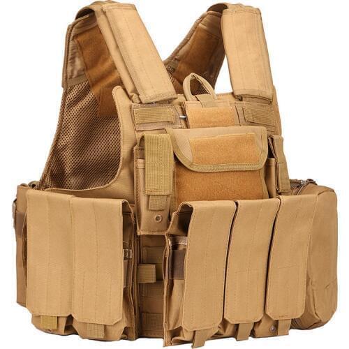 Army Fans Tactical Vest Kit Bag / Molle system chest bag / CS Equipment For Training A4308