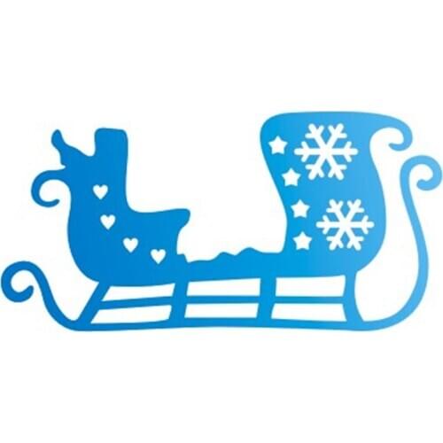 Metal sled paper die cutting dies for Scrapbooking/DIY Easter wedding Halloween Easter card