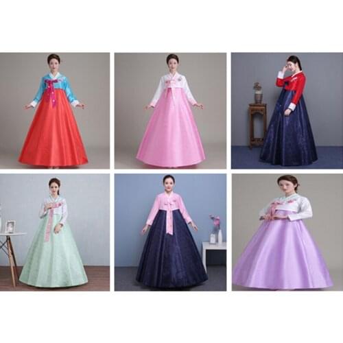 2020 New Fashion Hanbok Dress Korean Traditional Hanbok Korean National Costumes Woman Hanbok Party Game Dress