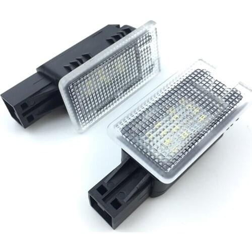 LED Courtesy Door lamp light for Volvo C70 V50 S80 13-14 S60 11-14 S80L S60L V60 12-14 V40 13-14 XC60 XC90 12-14