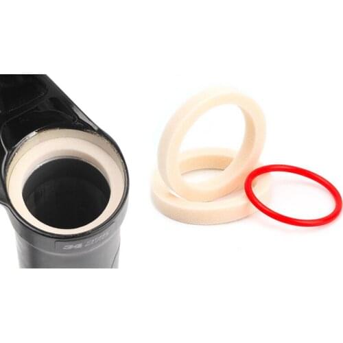 Bicycle Front Fork Sponge Ring Oil Foam Absorb Seal 32/34/35/36mm Forks Bike Accessories 32mm/34mm/35mm/36mm 2Pcs
