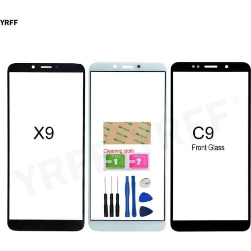 Mobile Phone Front Outer Glass Panel For TP-LINK Neffos C9 Front Glass Panel (No Touch Screen) Assembly Parts