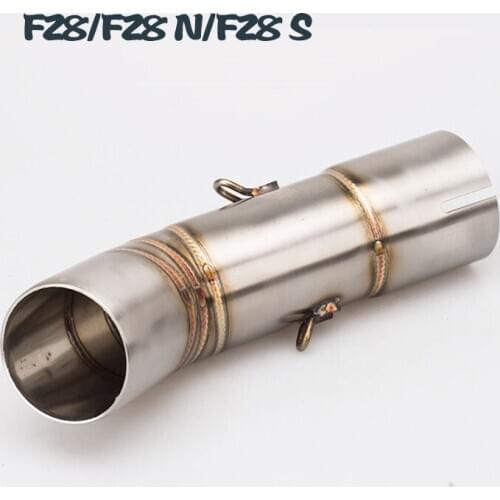 Motorcycle modified exhaust pipe middle section connecting pipe FZ8/FZ 8 FZ8N FZ8S/FZ8 S Fazer