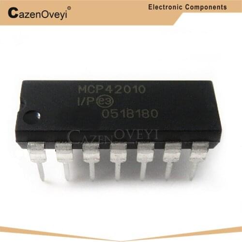 1pcs/lot MCP42010-I/P MCP42010 42010 DIP-14 In Stock
