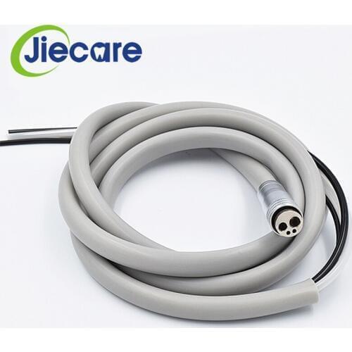 2 PCS Dental 4 Holes handpiece Hose Dentist Silicone High Speed handpiece Tubing/Hose/Tube/ Connector Dental Material
