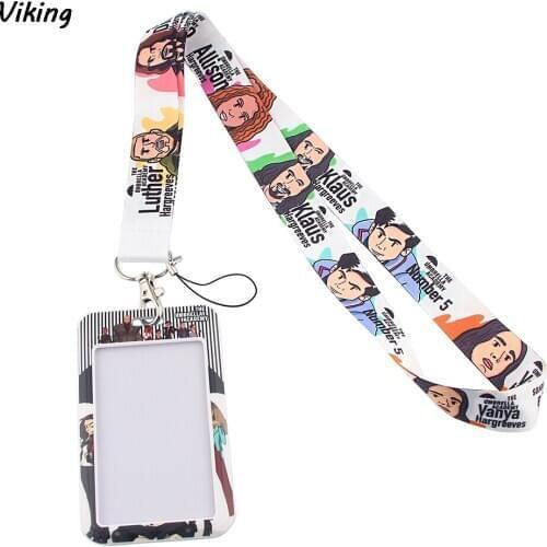 20pcs/lot G1530 Cartoon Tv Show Lanyard Keychain keys Badge Mobile Phone Rope Kids Gifts Lanyard With Pvc Diy Card Cover