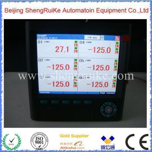 English Menu Multi Channel Data Logger r Universal Input 220VAC