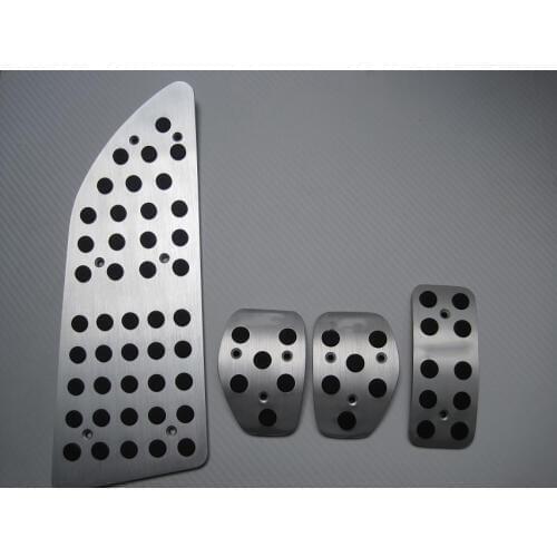 DEE Car Accessories Accelerator Gas Brake Foot Rest Clutc AT/MT Pedal Pad For Citroen C4 2009-2015 Pedals Pad Styling Stickers