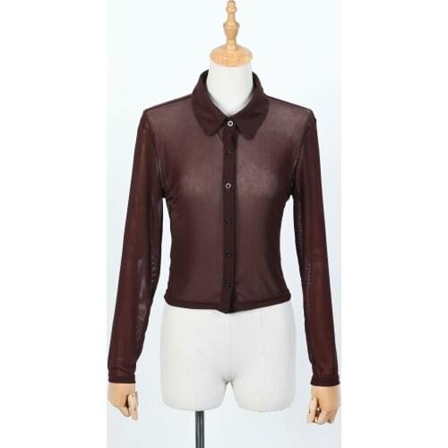 Блузки с воротником BRUSCREST China At AliExpress