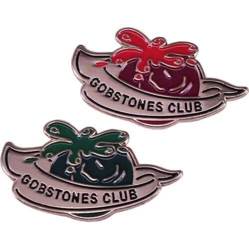 Gobstones Wizarding Game Pin ''Every time a point is conceded, winning stone squirts a foul-smelling liquid into losers face."
